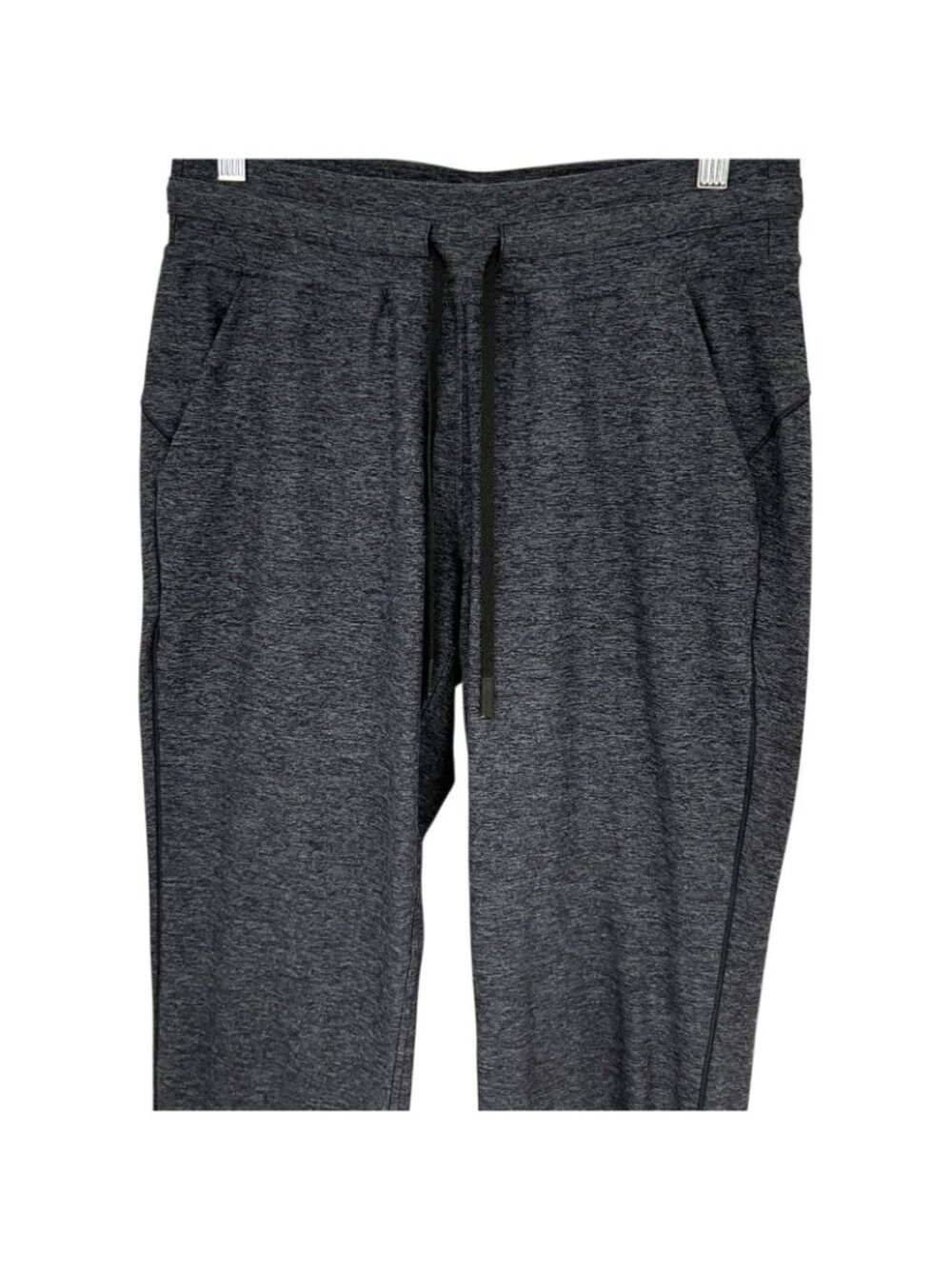 Lululemon Ready To Rulu Pant Heathered Dark Cast Black Womens 8 Pockets - Picture 2 of 9
